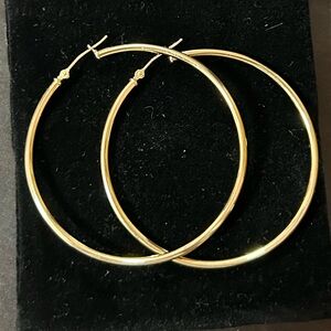 14K Gold Hoop Earrings